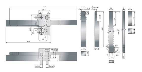 BAITO ISO9001 Latch Lock Mold PLSW Molded Precision Components
